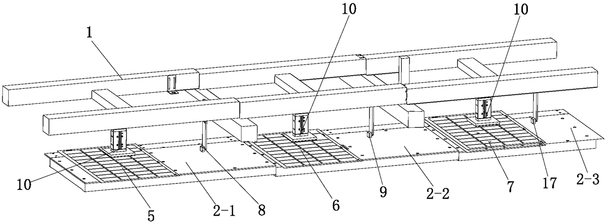 Panel veneer stacking device and method