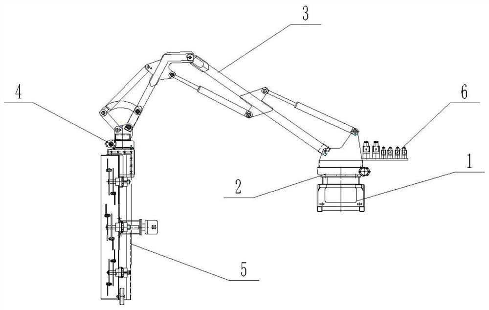 Pruning accessory tool matched with mobile vehicle