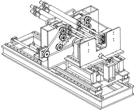 Tyre movement mechanism in X-ray tyre testing equipment