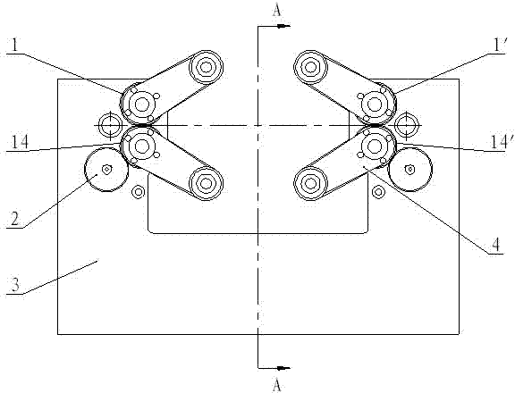 Tyre movement mechanism in X-ray tyre testing equipment