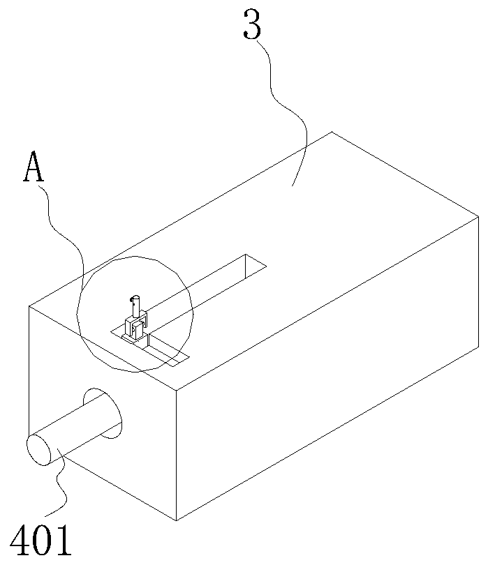 Mold storage device with space adjusting function