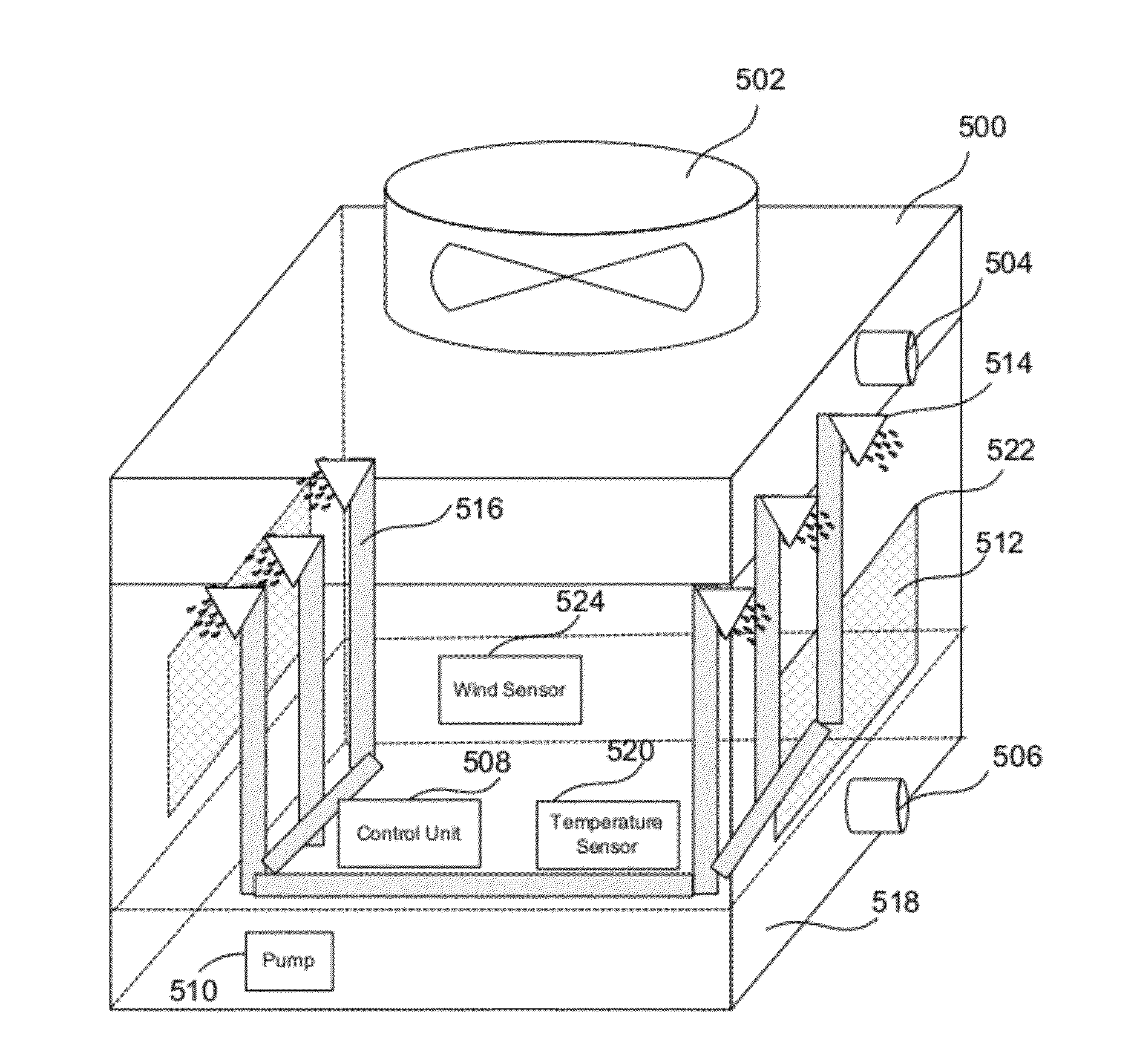 System and method for reducing mineral buildup on drift eliminators of a cooling tower