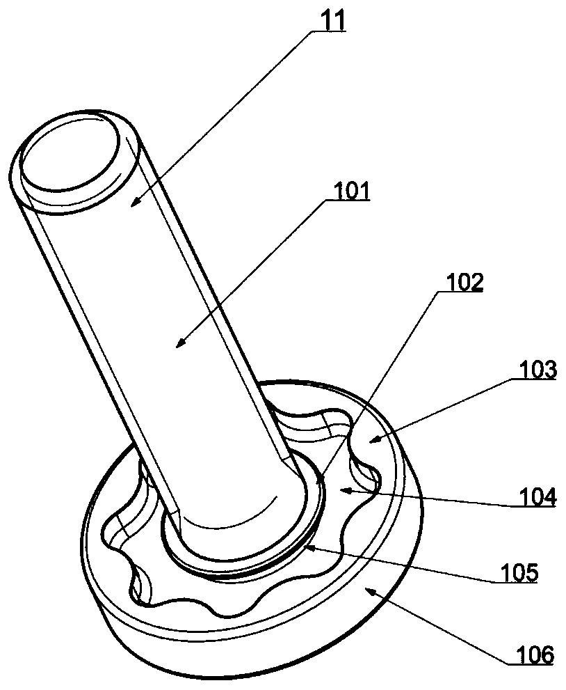 Press-riveting bolt