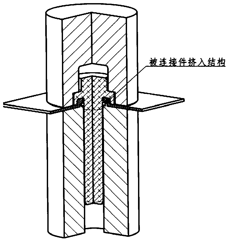 Press-riveting bolt