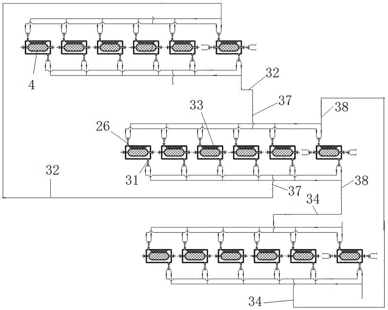 Energy gradient utilization type hydrogen thermal compression system