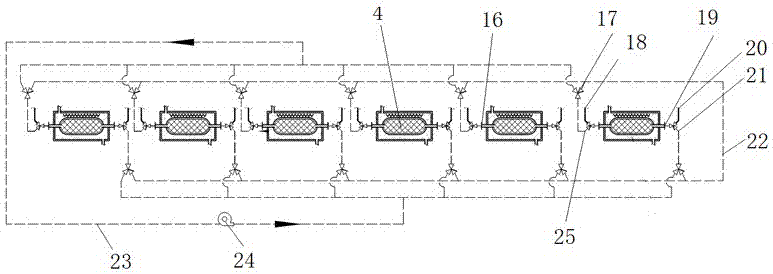 Energy gradient utilization type hydrogen thermal compression system