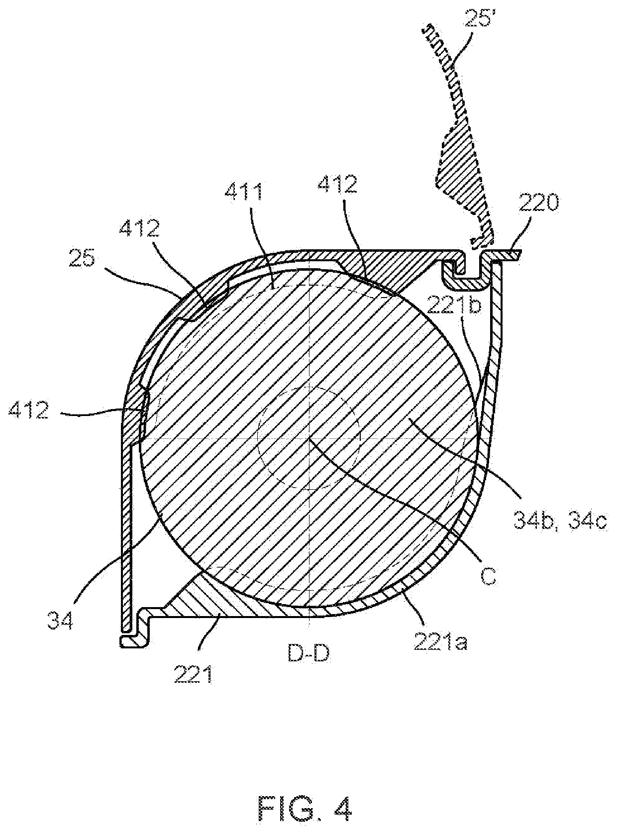 Air treatment system, and related vehicles and methods