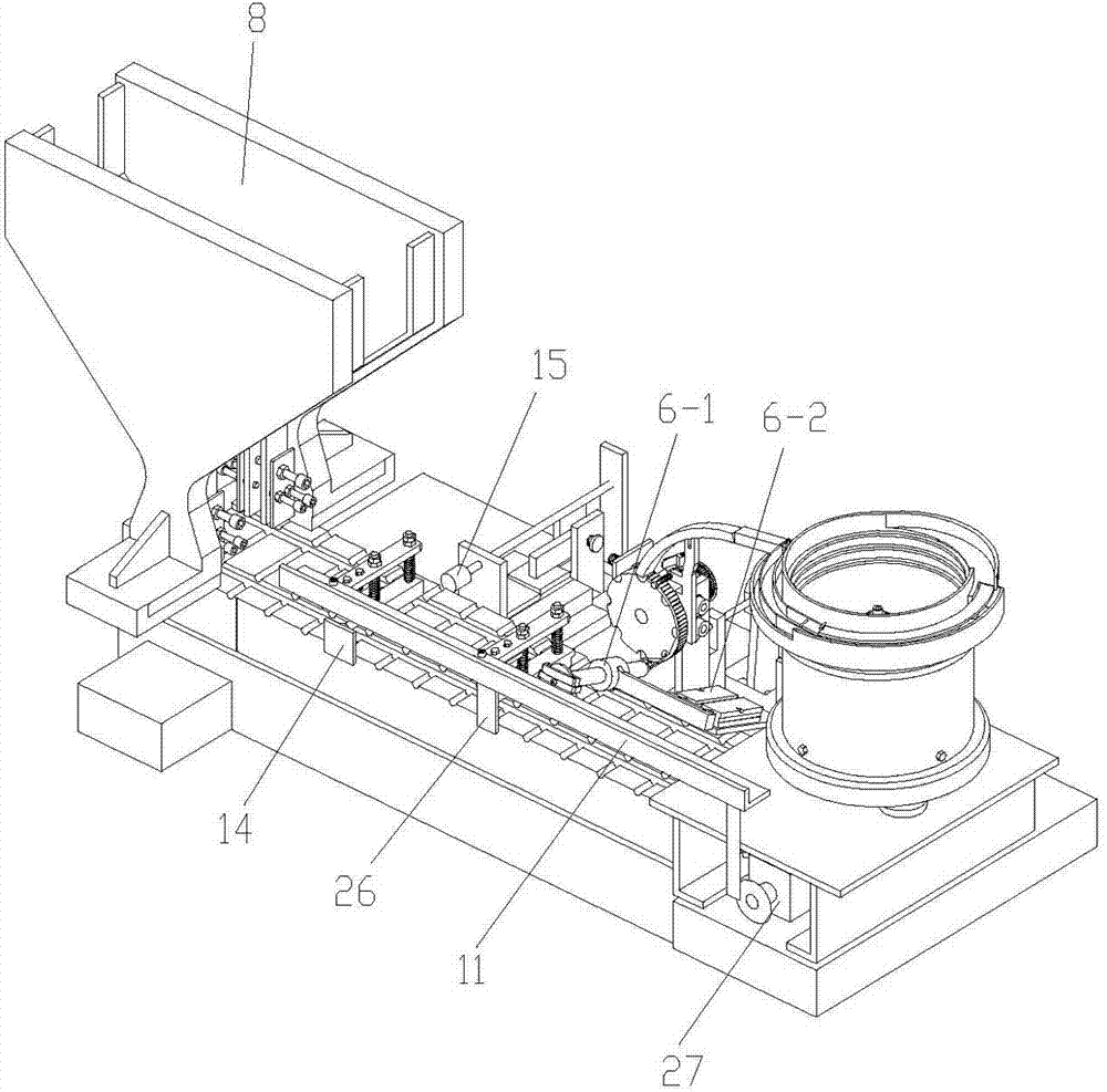 Eyebrow pencil head mounting machine