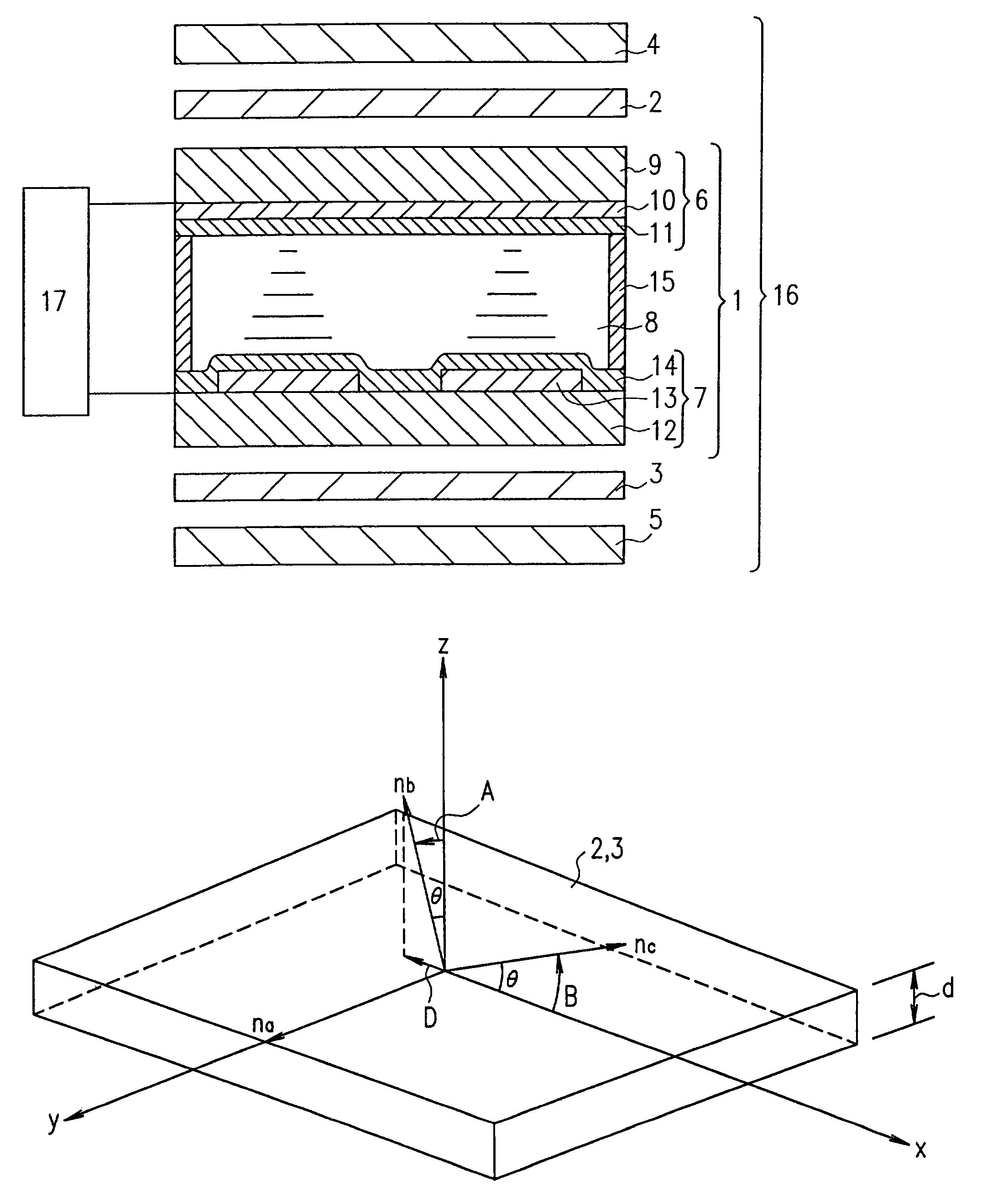 Liquid crystal display device with improved field angles