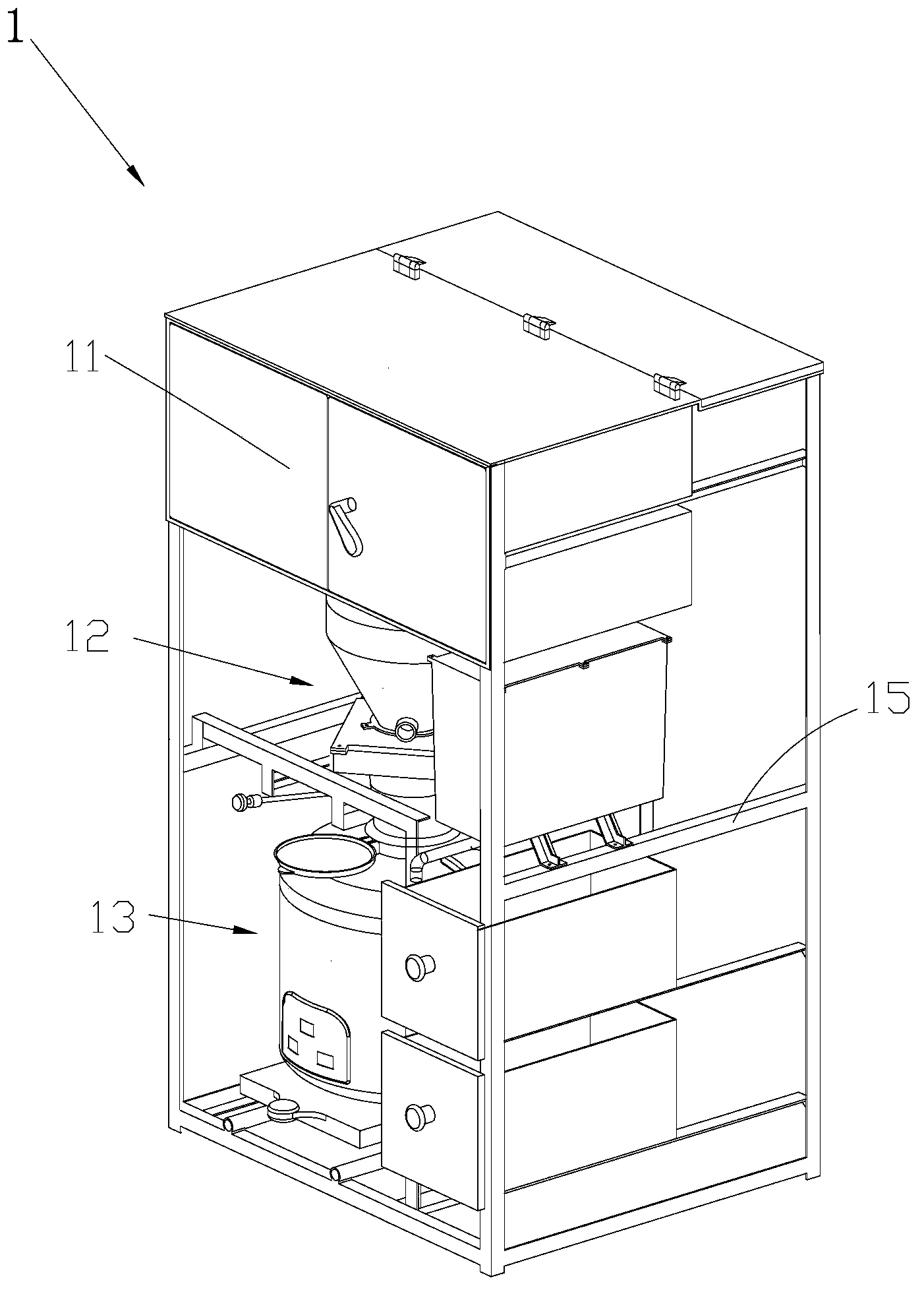 Full-automatic cooking device