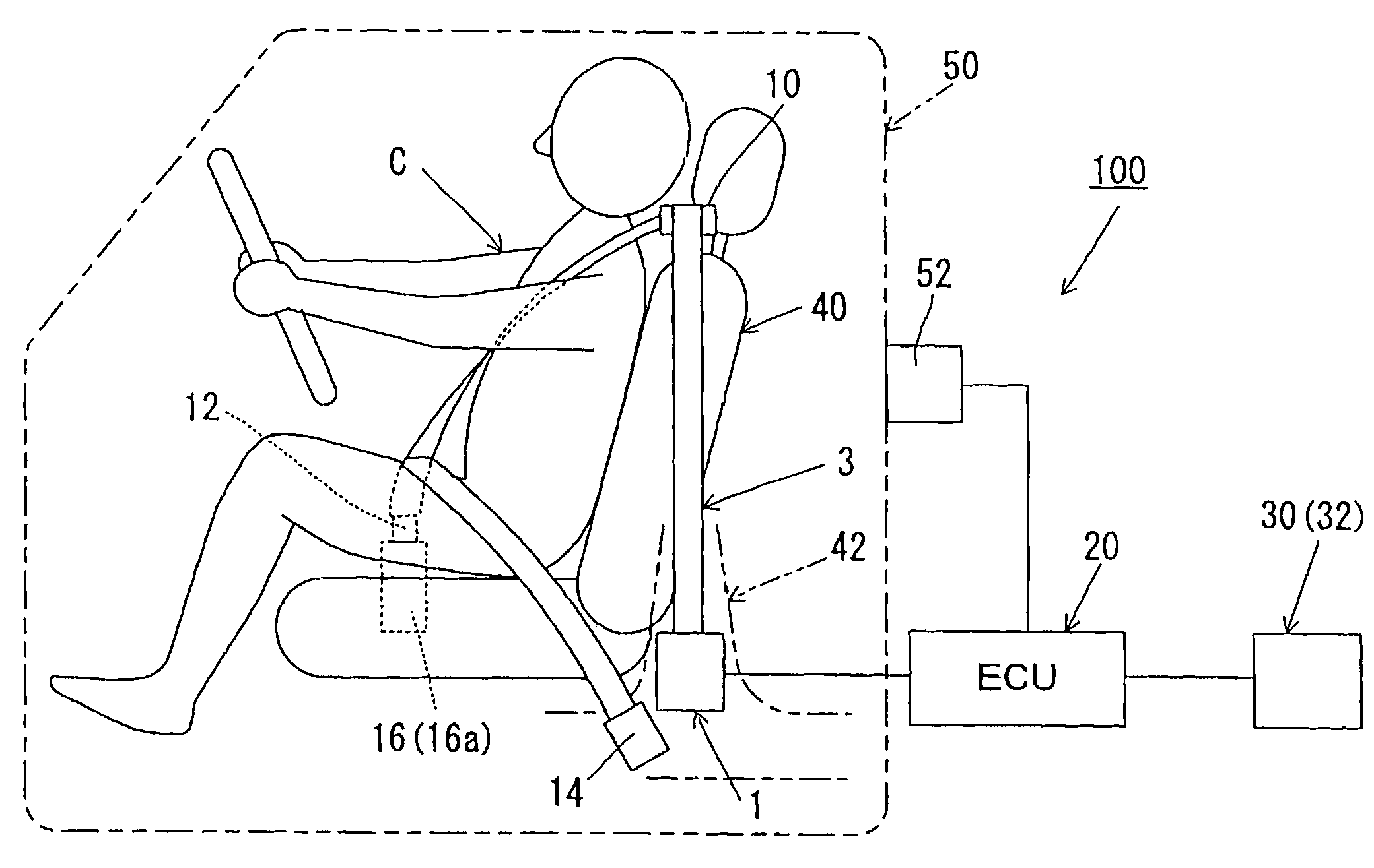 Seat belt retractor and seat belt apparatus