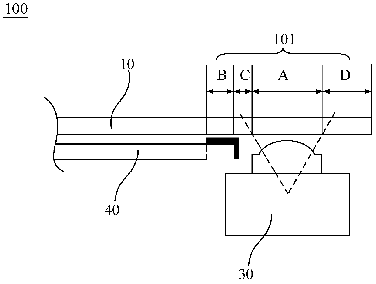 Cover plate assembly, display device, electronic equipment and assembling method of electronic equipment