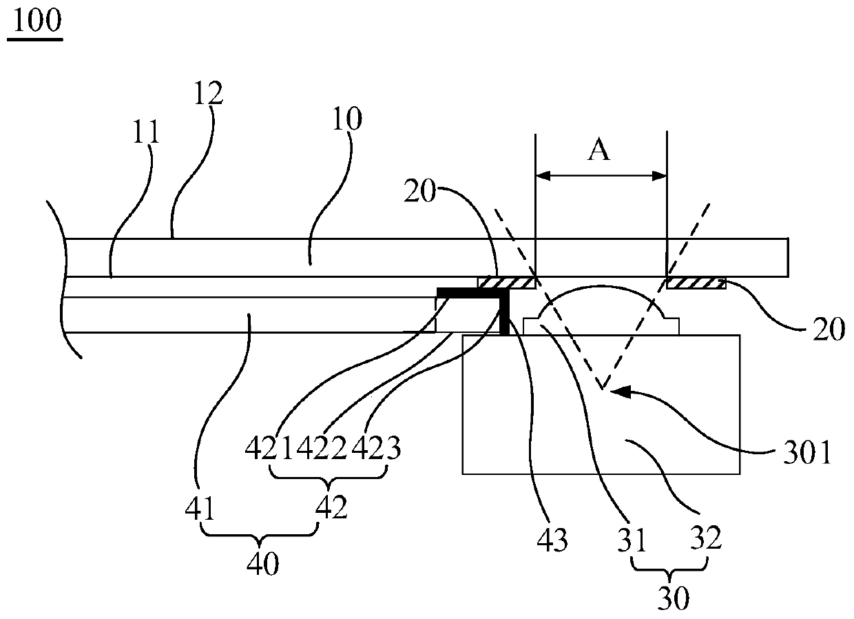 Cover plate assembly, display device, electronic equipment and assembling method of electronic equipment