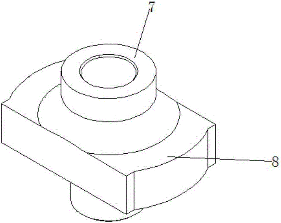 Upper mounting type butterfly valve