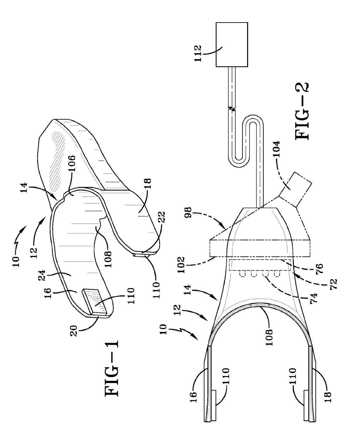 Intraoral phototherapy devices