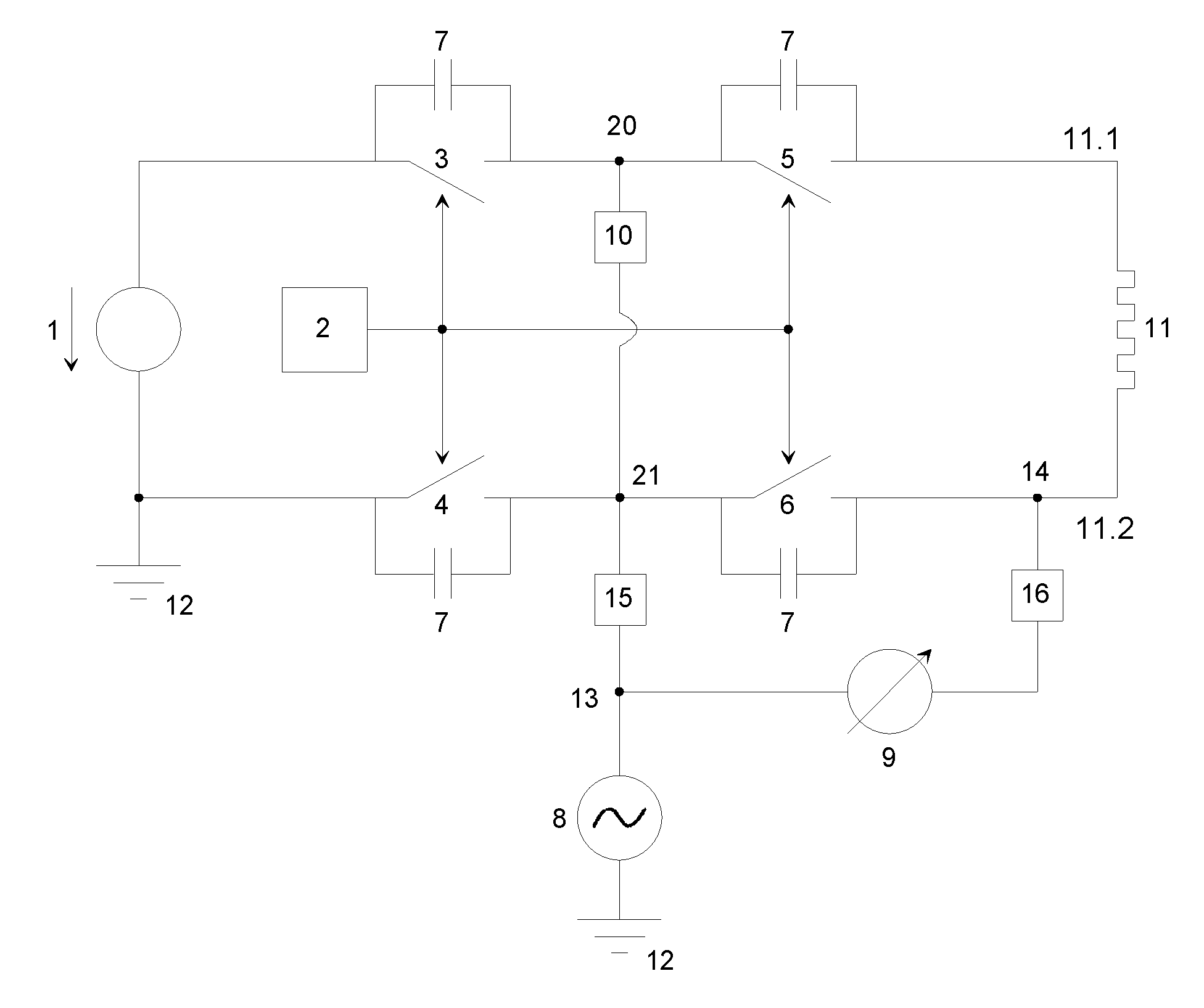 Heating element operated as capacitive sensing electrode