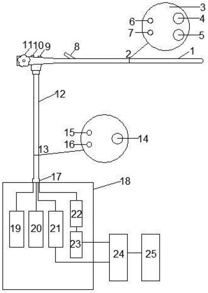 Inherent fluorescent precancerous lesion hysteroscopy diagnostic system