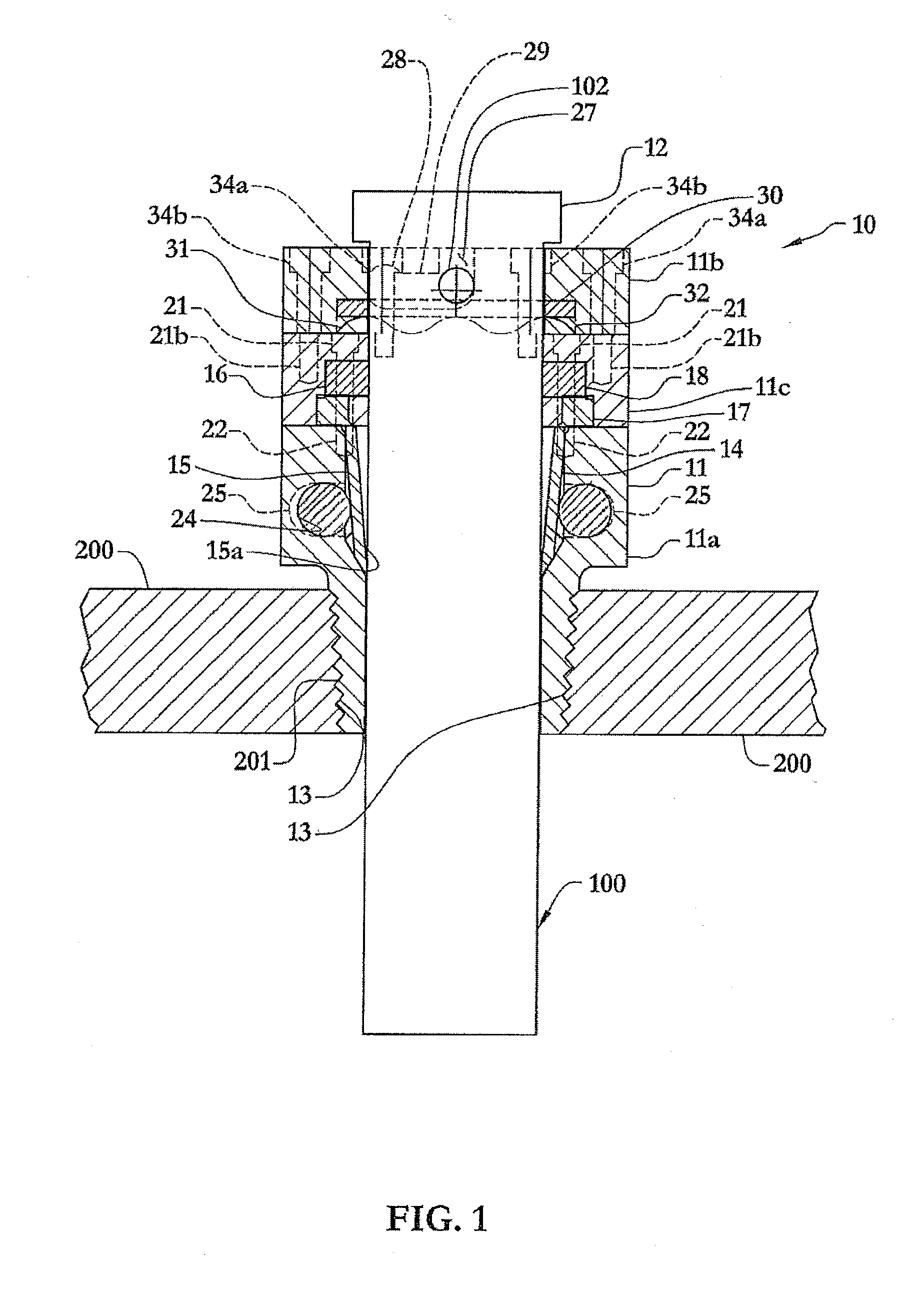 Anode device and maintenance method