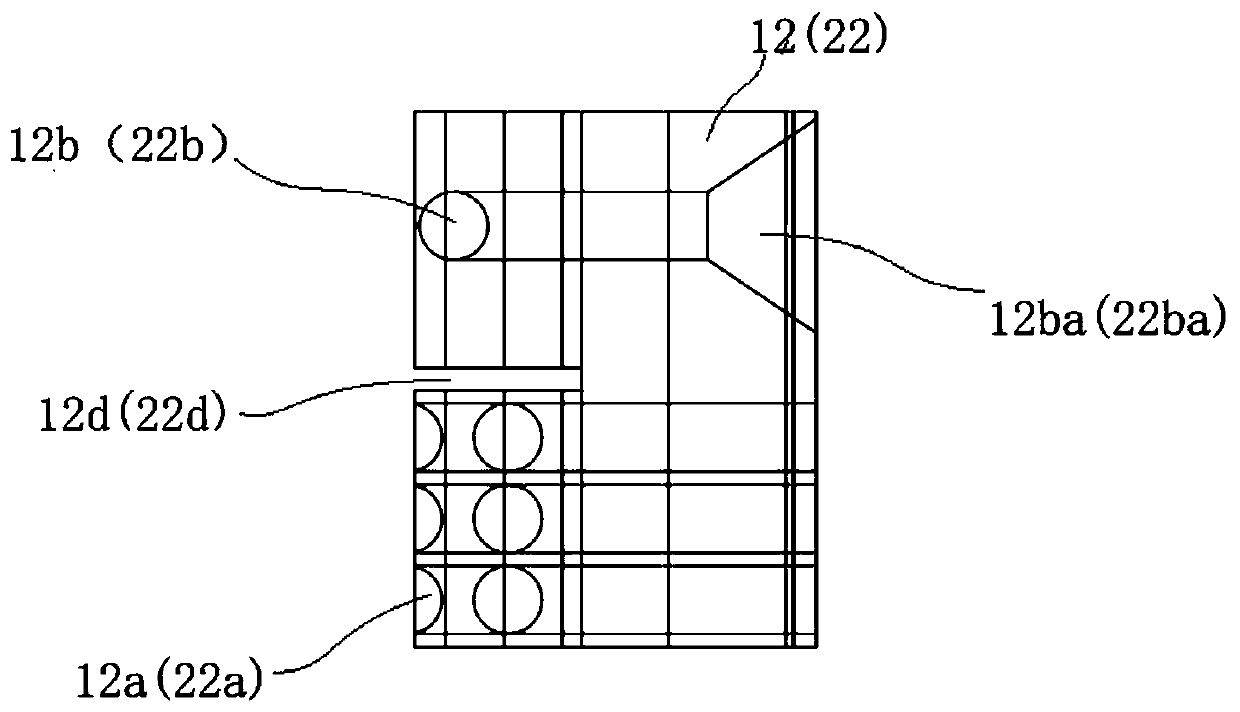 Semi-detached multi-frame graphite boat