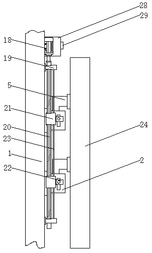 Quick-detachable computer monitor