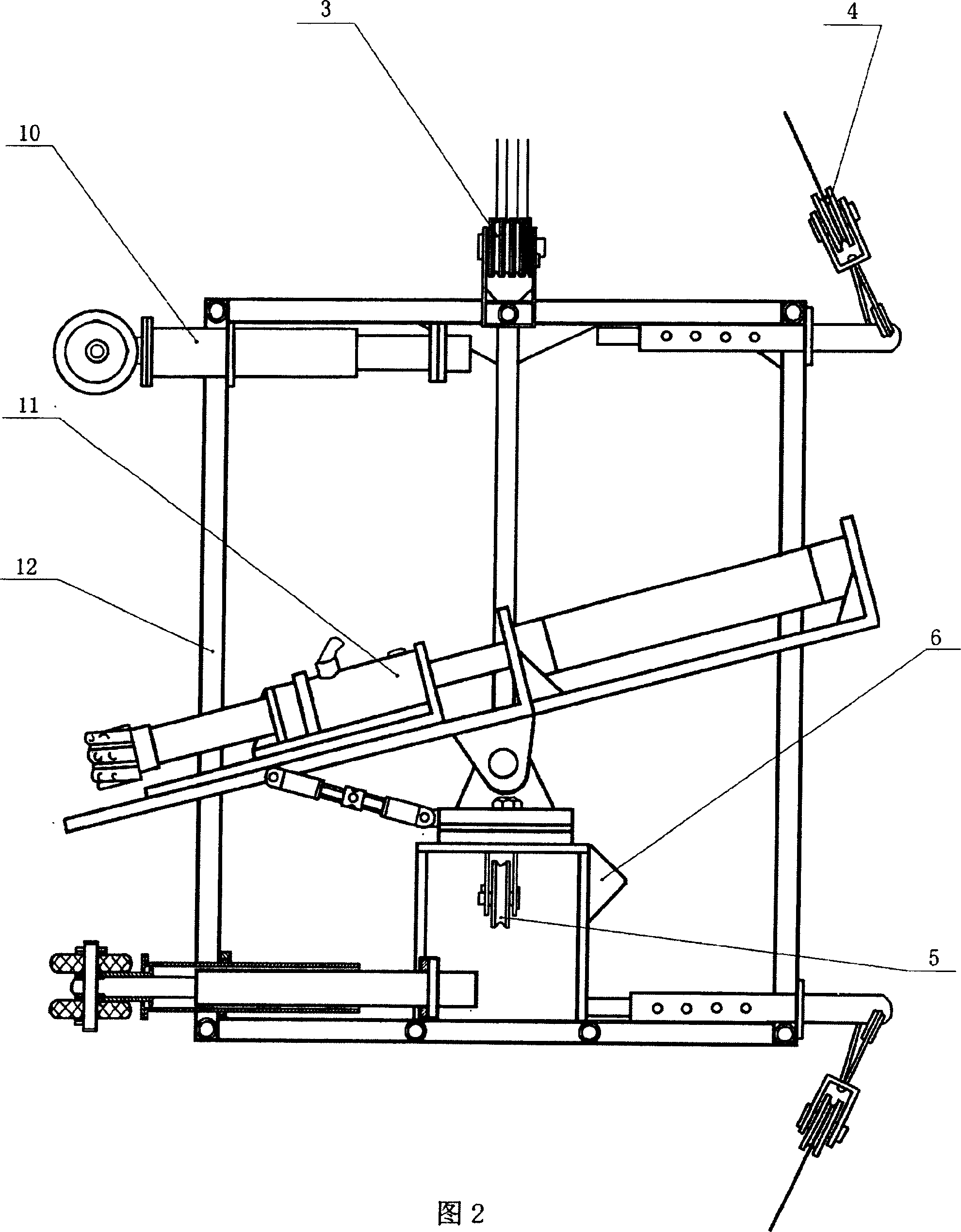 High grade rock and soil anchoring construction method and apparatus