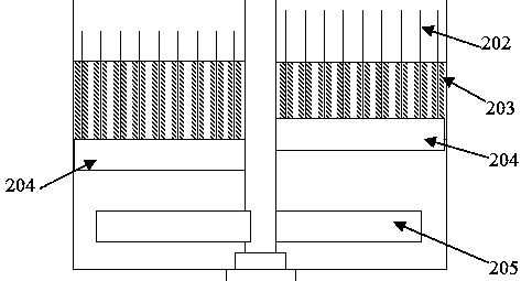 Fruit cleaning and peeling and paste forming device