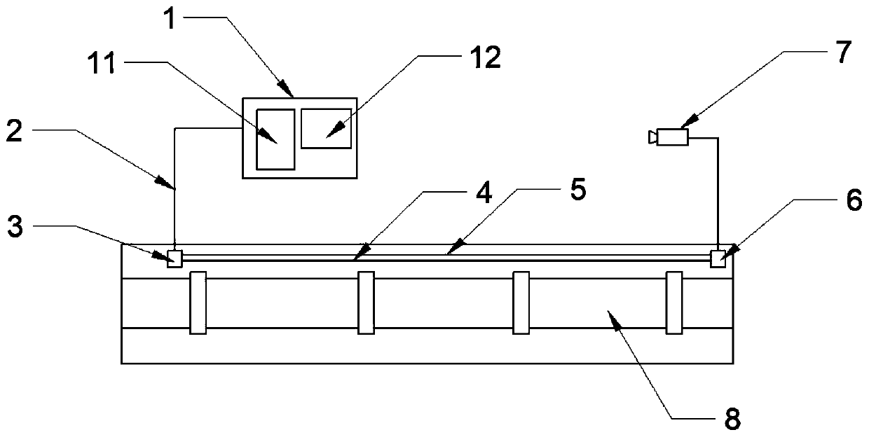 Anti-damage early warning system for high-voltage cable channel