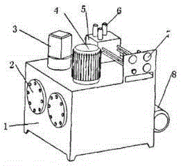 Comprehensive hydraulic cylinder performance testing system