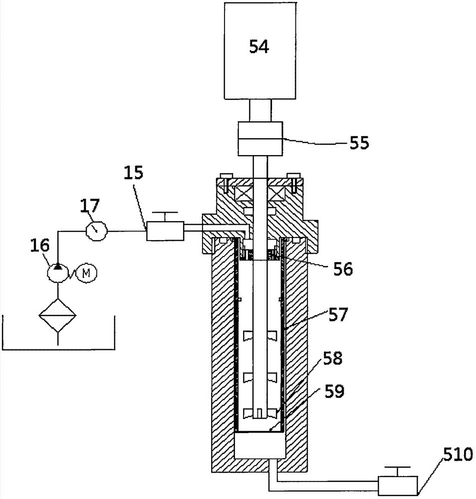 Experiment apparatus having certain pressure adsorption state by quantitative addition of moisture in coal body