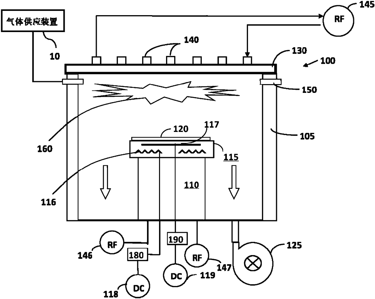 Plasma processing apparatus and radio frequency filtering circuit therefor