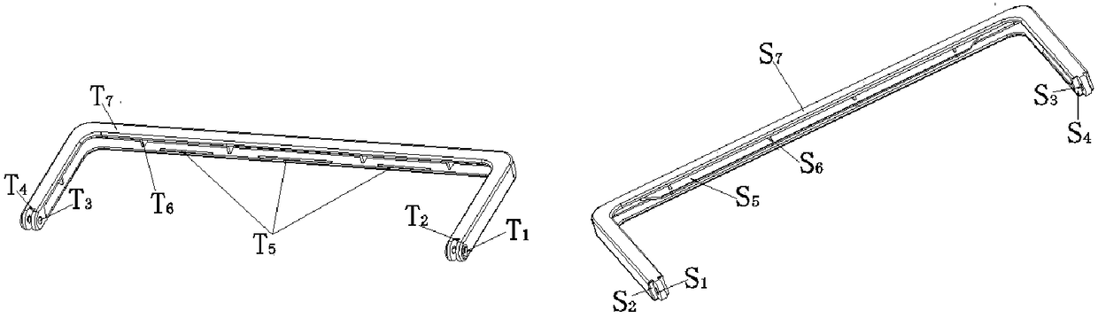 Kit, support frame and manufacturing method thereof