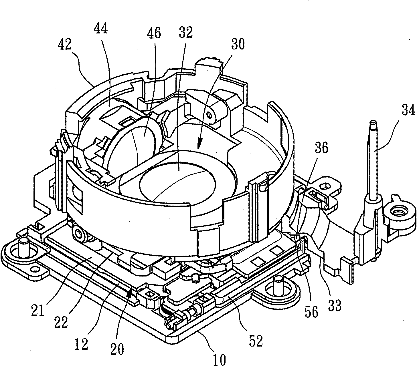 Image capturing mechanism