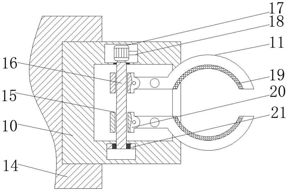 Fireproof transformer with clamping device