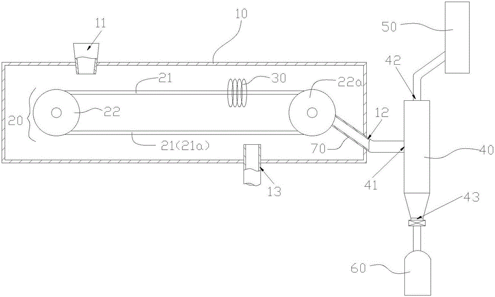 Production method for expanded graphite