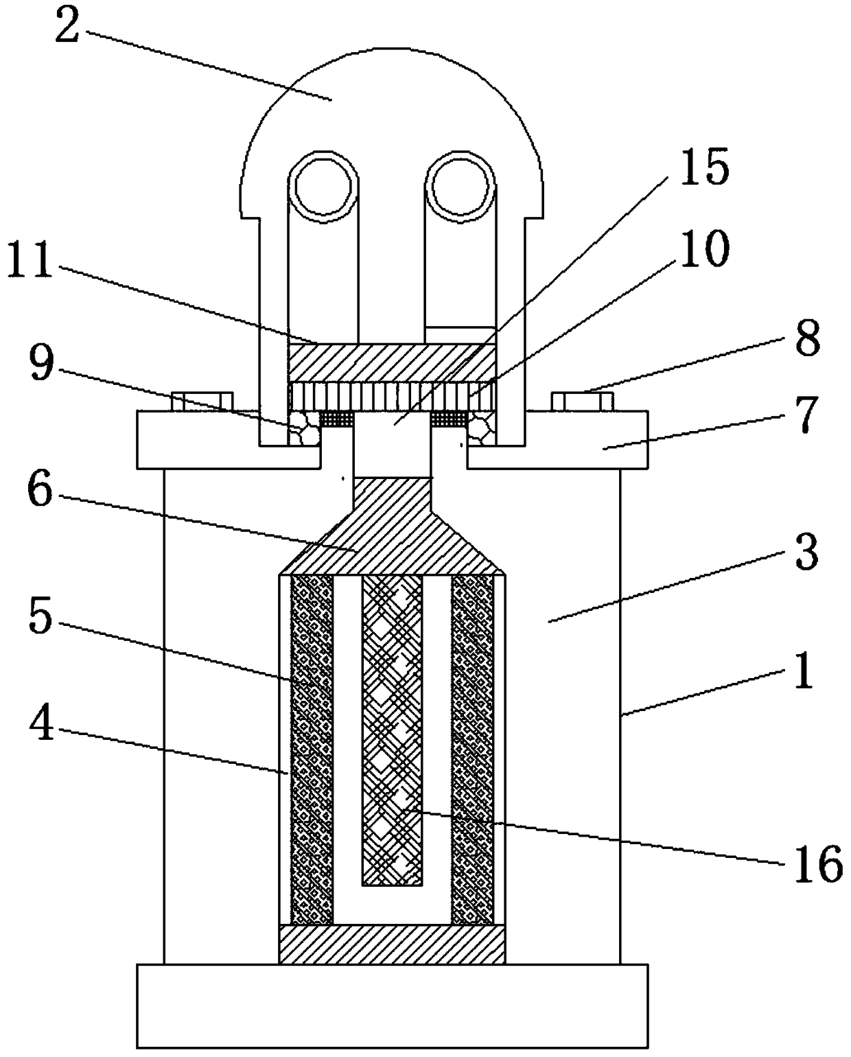 Composite filter element ultrafiltration water purifier