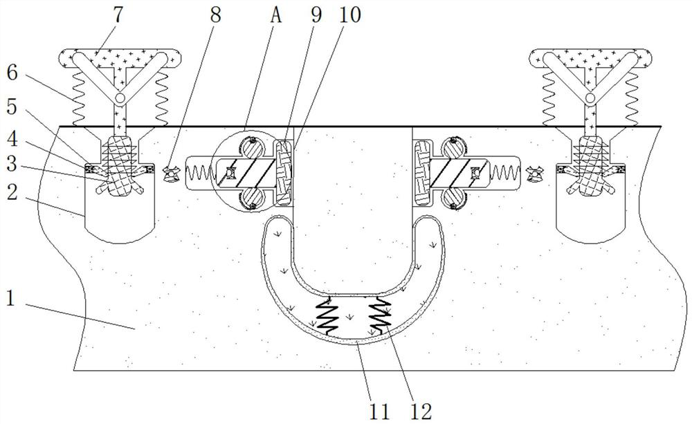 Punching machine for new energy automobile part machining