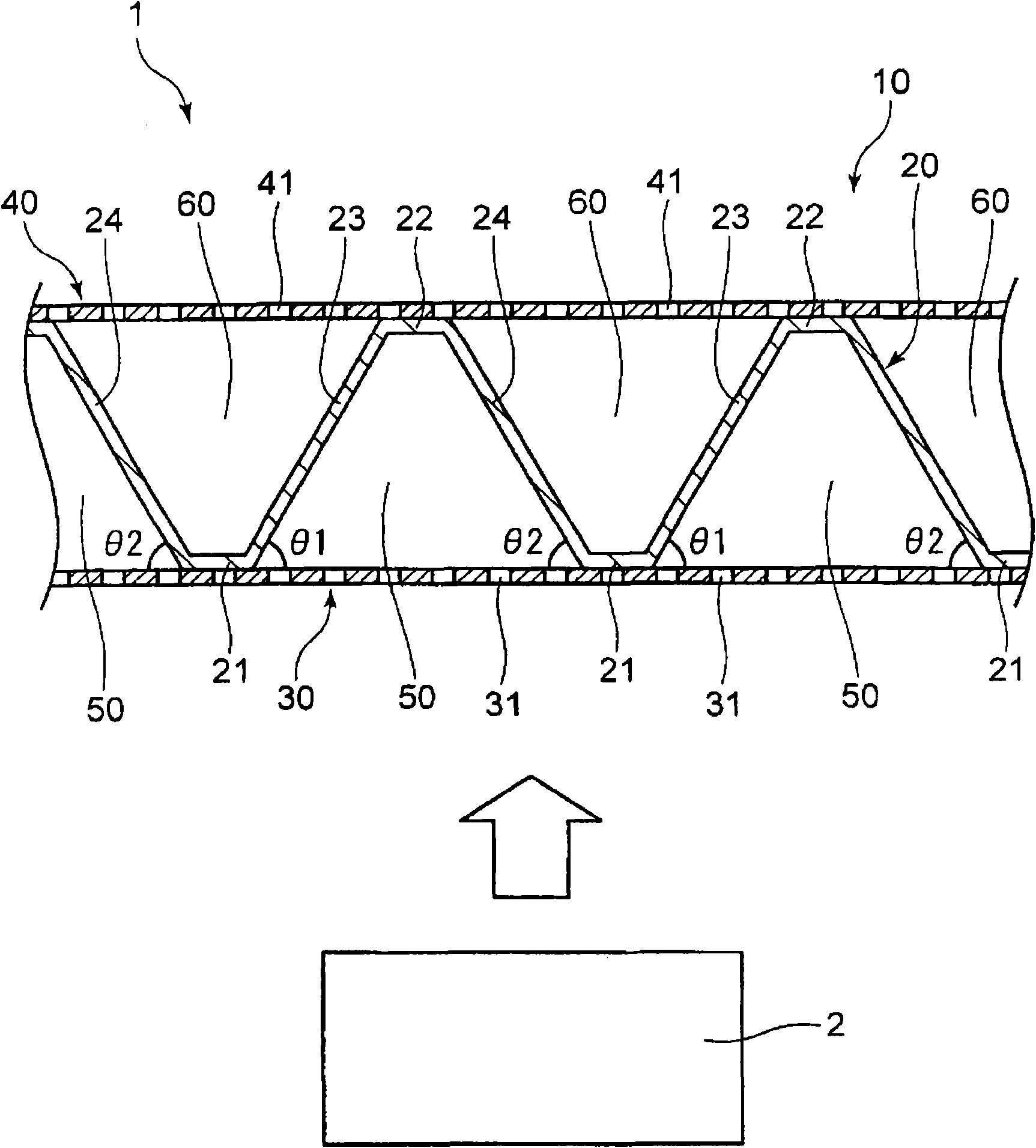 Sound insulation material, sound insulation system and manufacturing method of sound insulation material