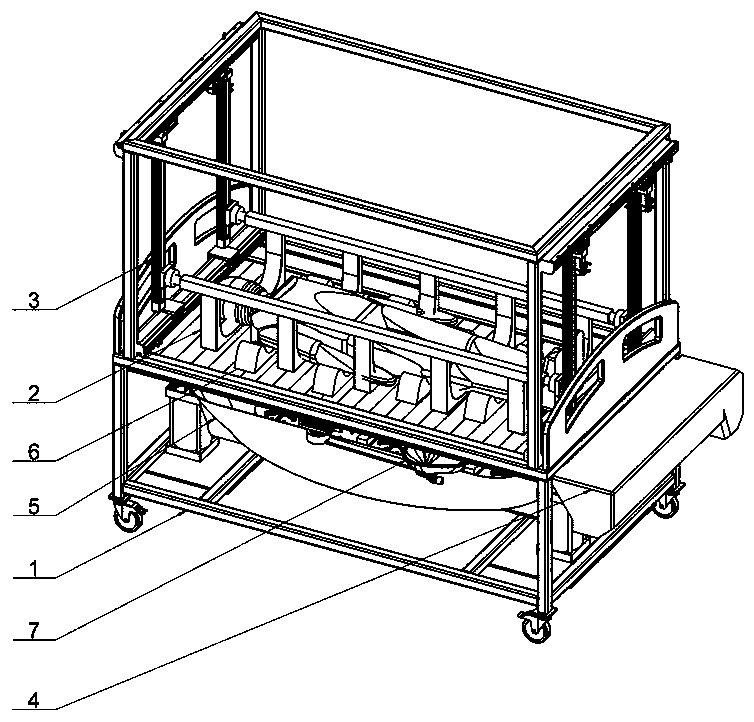 Multifunctional nursing robot and application method thereof