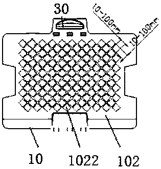 Lawn mower charging apparatus base plate, lawn mower charging apparatus and lawn mower system