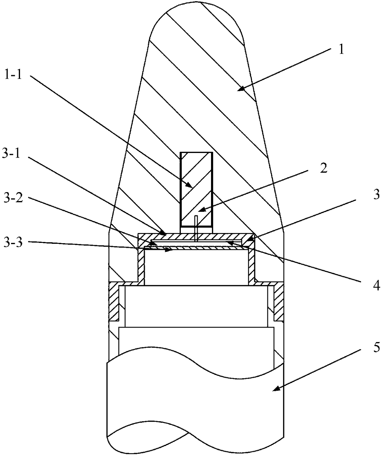 Missile-borne and miniature monopole antenna