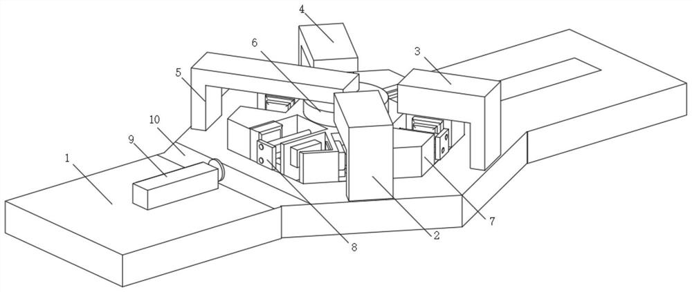 Multifunctional assembly equipment for intelligent manufacturing center