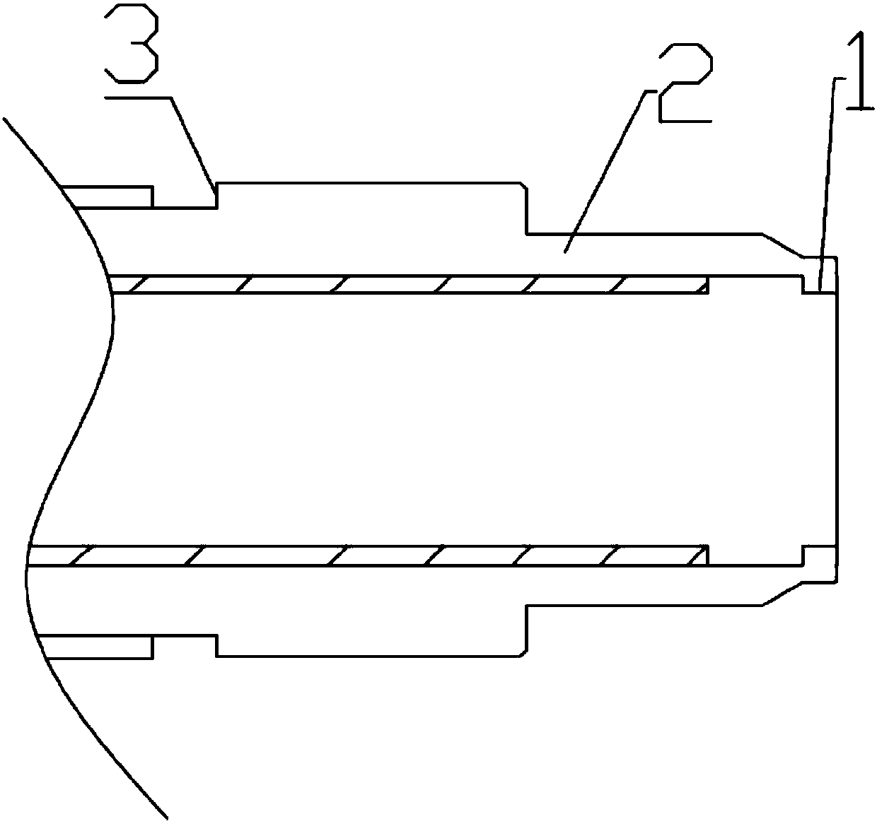 Welding structure for welding inner cladding and end plug of fuel rod