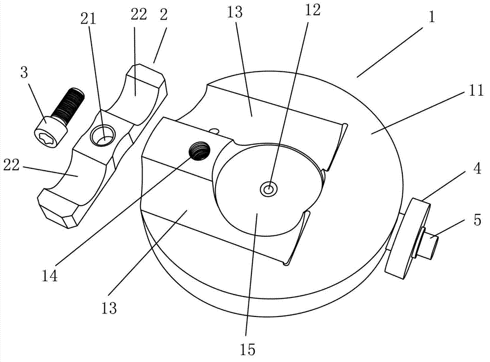 Tool fixture for air cooling sealing strip type engine oil cooler component