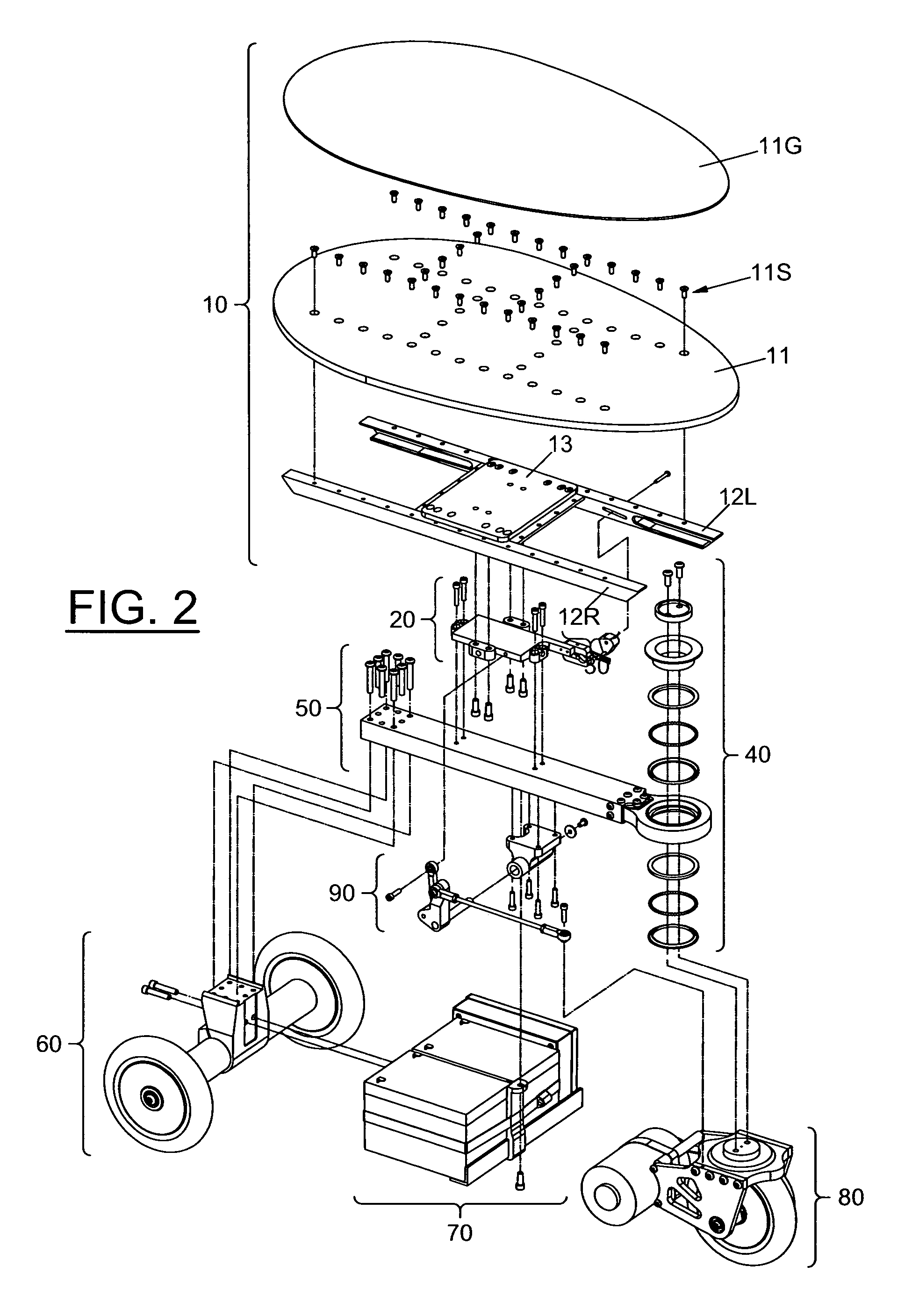 Foot-controlled motorized vehicle