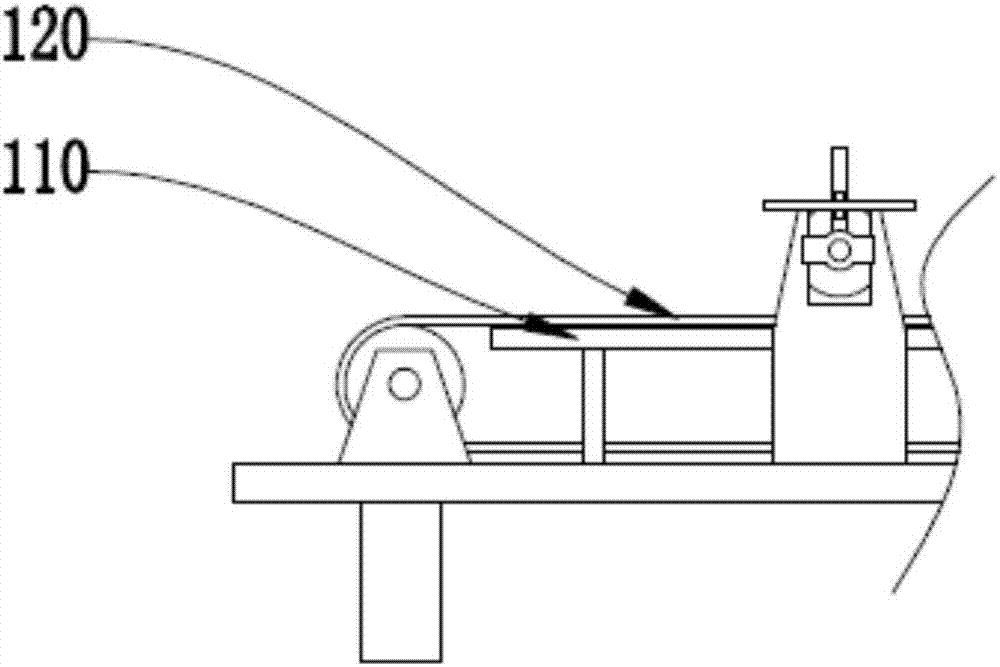 Sandpaper polishing machine for ceramic tile