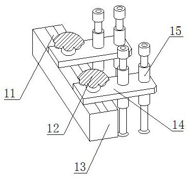 Feeding and taking equipment for hardware electroplating