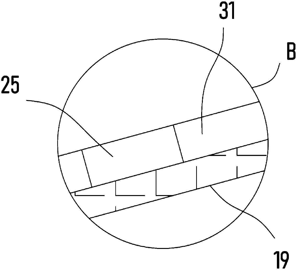 Device and method used for quick dust fall during tunnel blasting