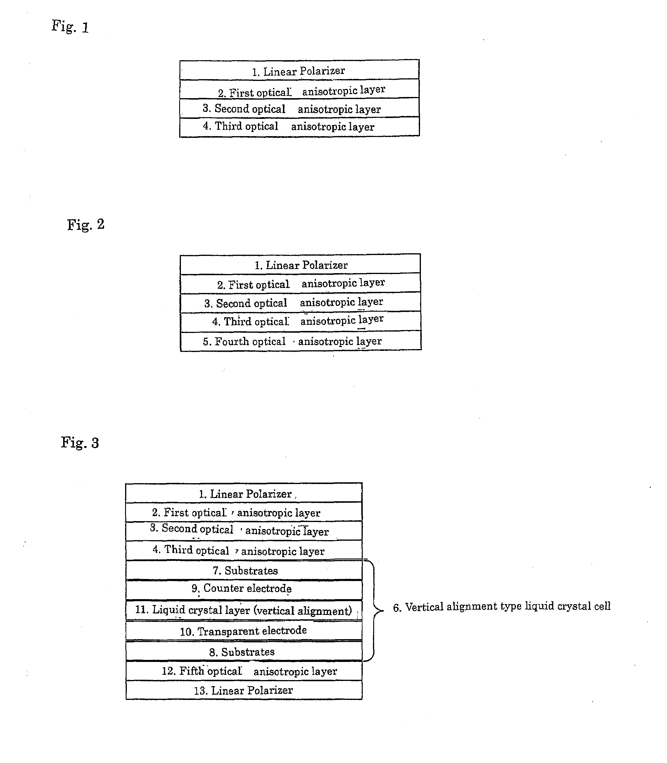 Elliptical Polarizer and Vertical Alignment Type Liquid Crystal Display Device Comprising the Same