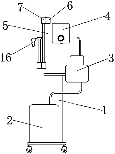 Transnasal high-flow oxygen therapy device