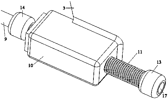 Novel damping suspension composite member